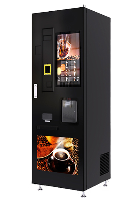 automatic hot ice coffee vending machine